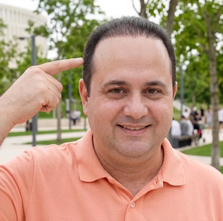 Brent β after, hairline detail