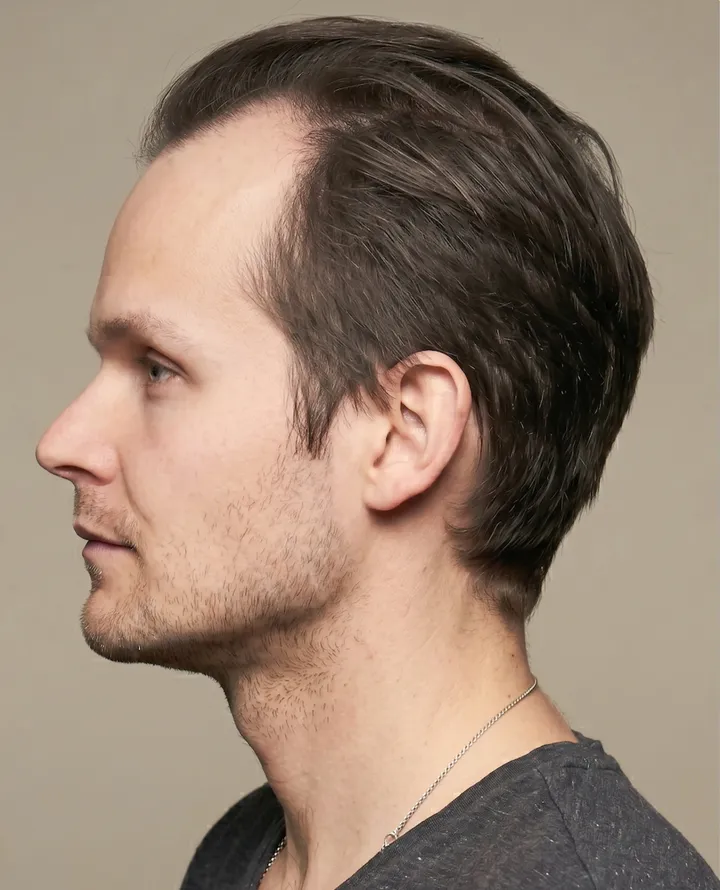 Nick β before, side profile