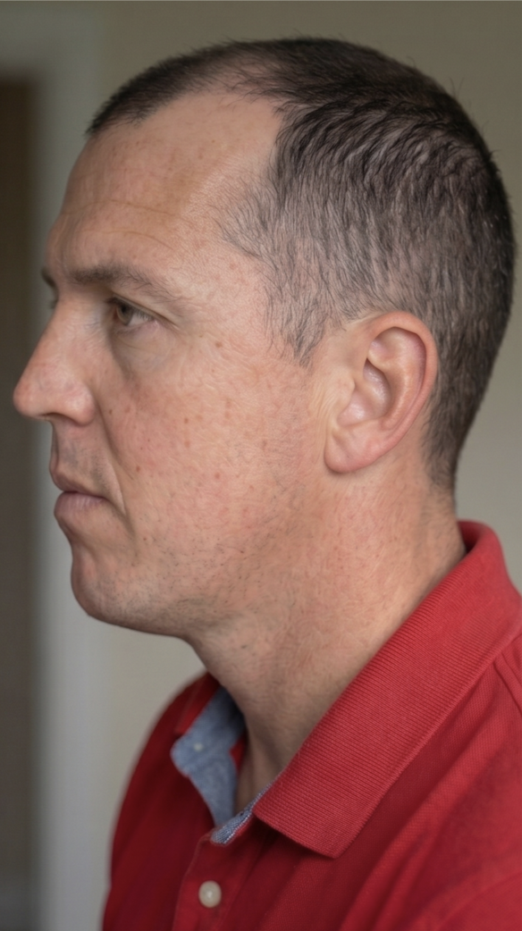 Peter β before, side profile