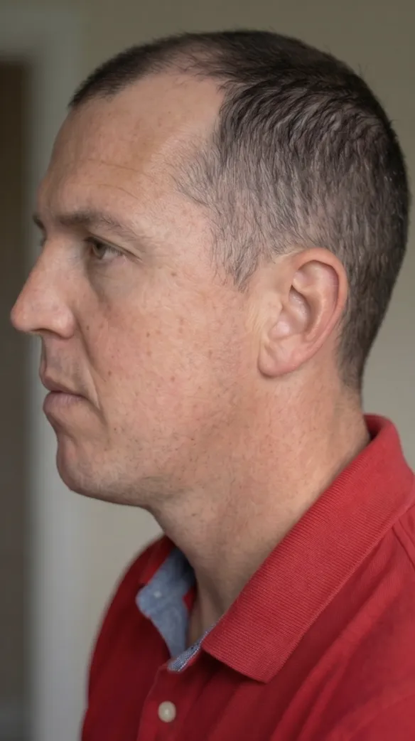 Peter β before, side profile